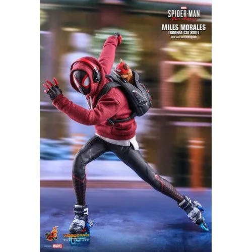 1:6 Marvel : Spider-Man Video Game : Miles Morales Bodega Cat Suit Figure VGM50 Hot Toys