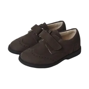 16242 - Brown Suede Velcro for Boy by Beberlis