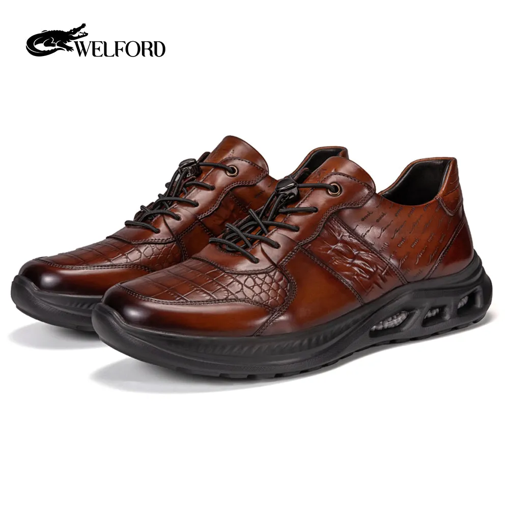 2025 New Genuine Leather Soft Soled Casual Shoes Comfortable Leather Shoes