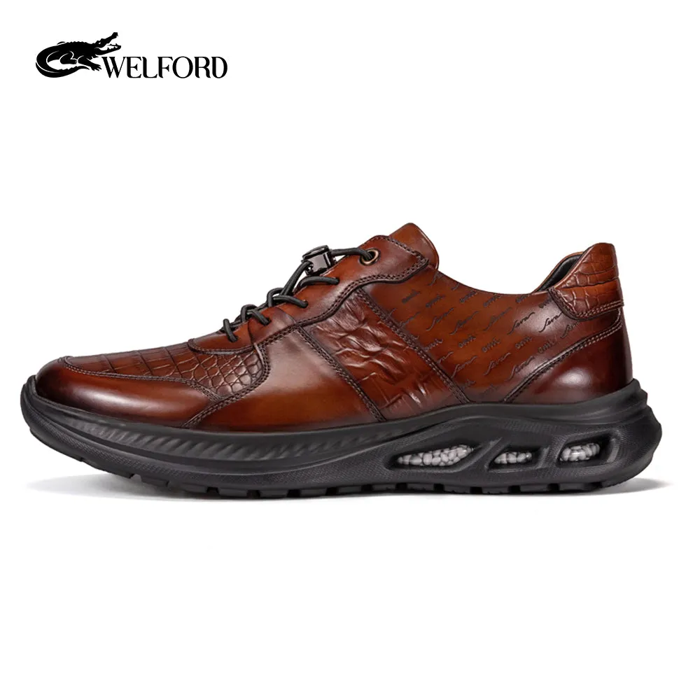 2025 New Genuine Leather Soft Soled Casual Shoes Comfortable Leather Shoes