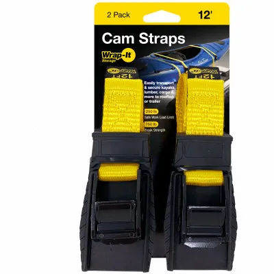 2PK 12' Cam Strap