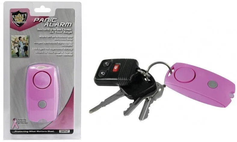 6) Pink Key-Chain Panic Alarm Bundle