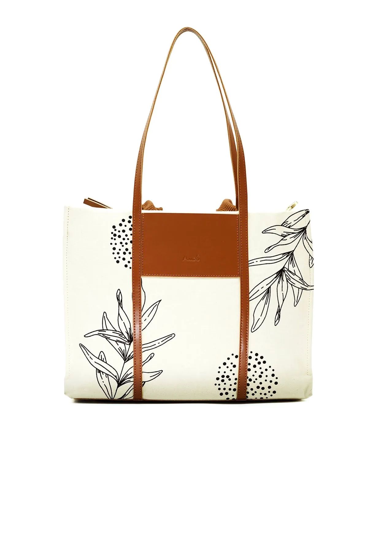 A and S Accessories Printed canvas tote