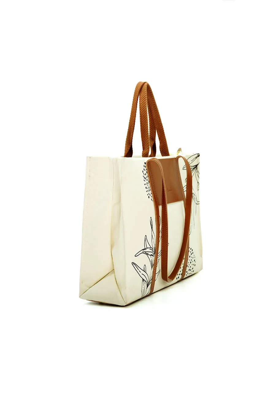 A and S Accessories Printed canvas tote