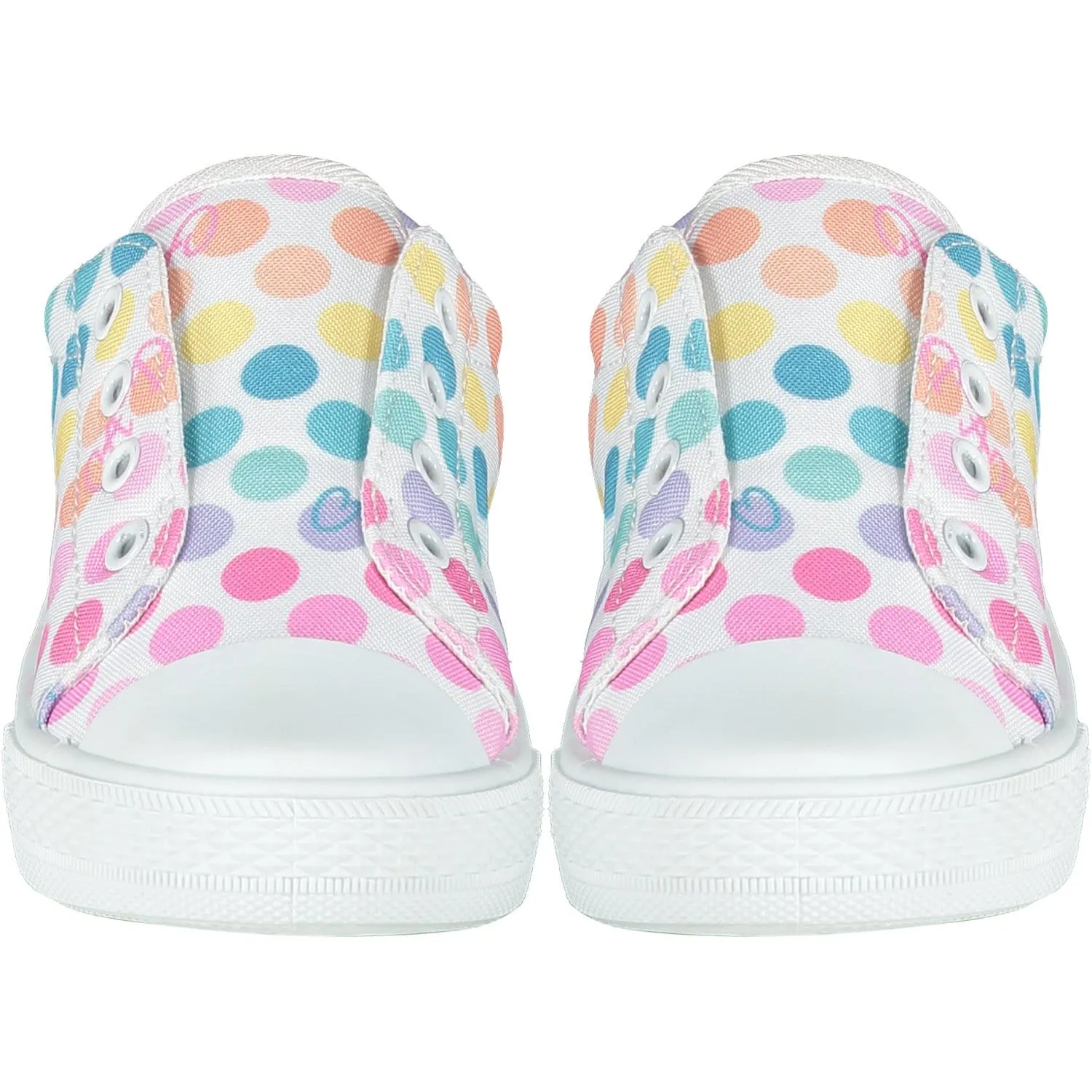 A DEE - Polka Dot Slip On Trainers