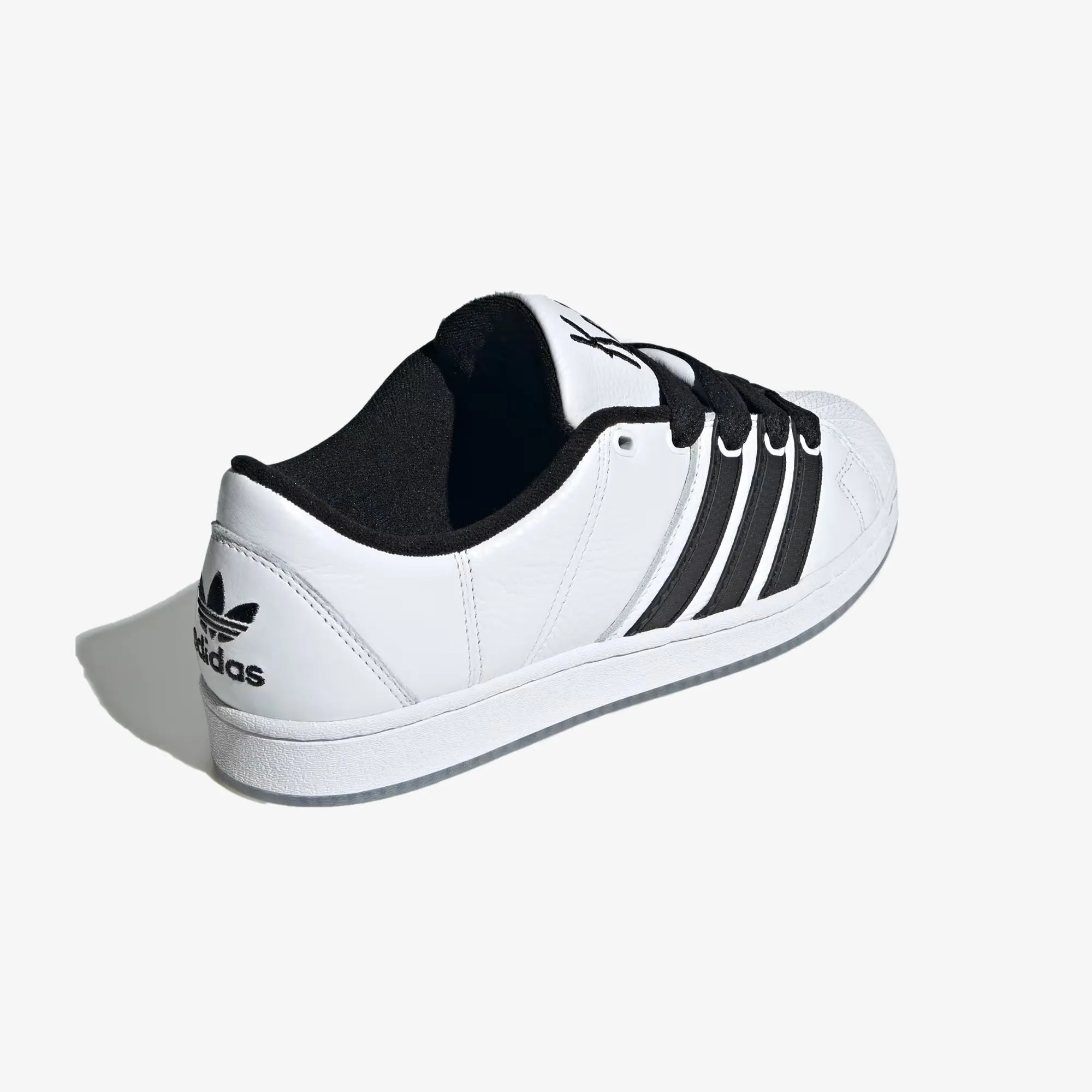 Adidas Originals | KORN SUPERMODIFIED  { WHITE/CORE BLACK/RICH PURPLE