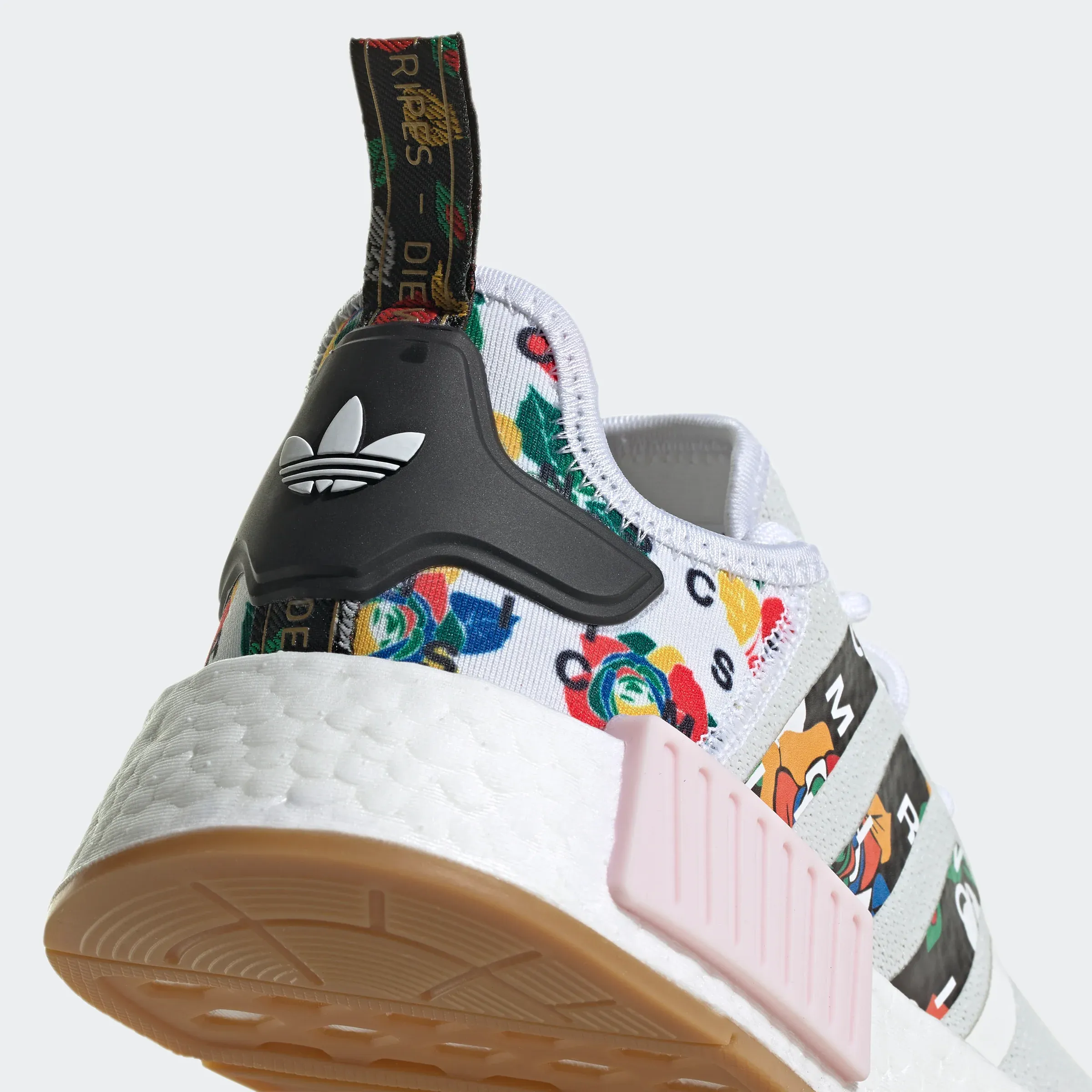 Adidas Women's Rich Mnisi NMD R1 Shoes - Cloud White / Clear Pink