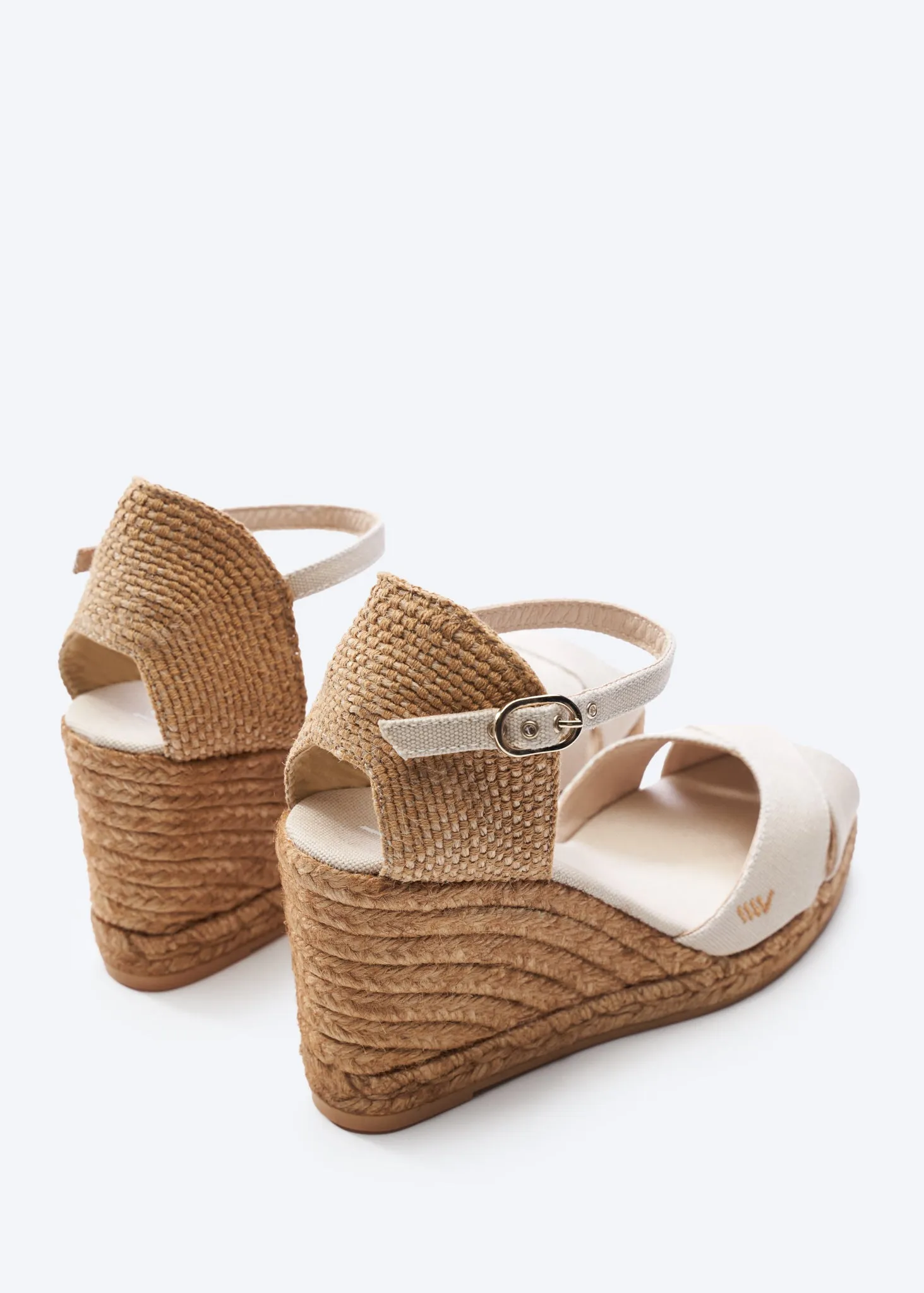 Aiguablava Canvas Espadrille Sandal Wedges