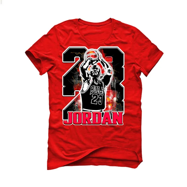 Air Jordan 6 “Toro Bravo” | illcurrency Red T-Shirt (Jordan)