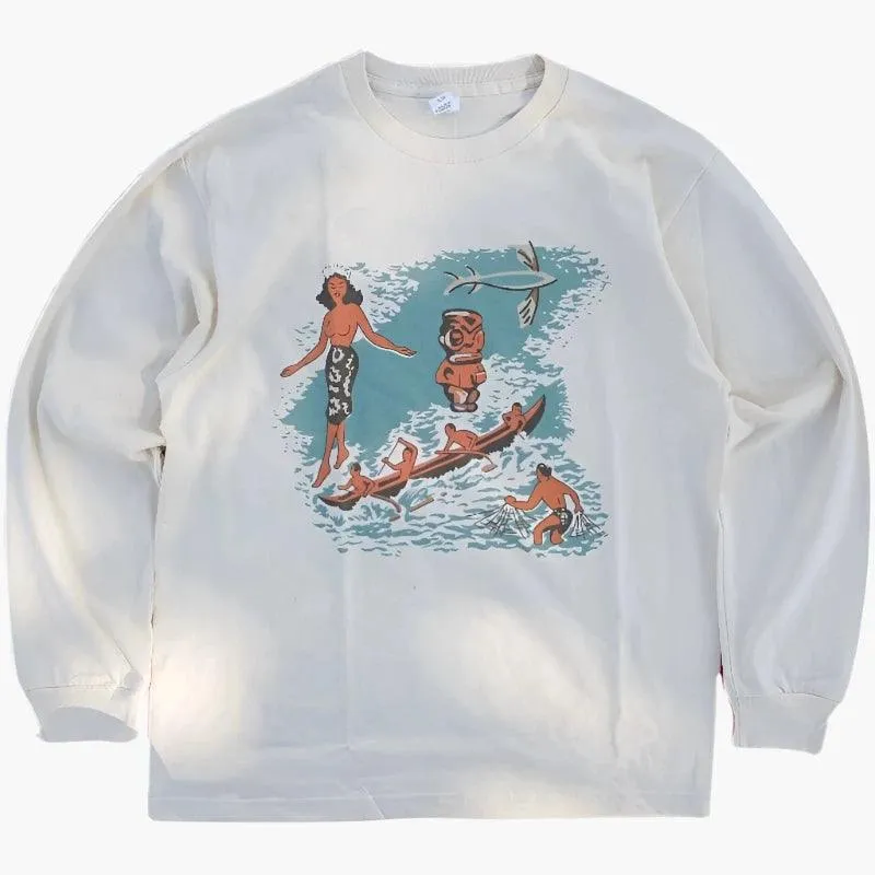 ALOHA LONG-SLEEVE TEE