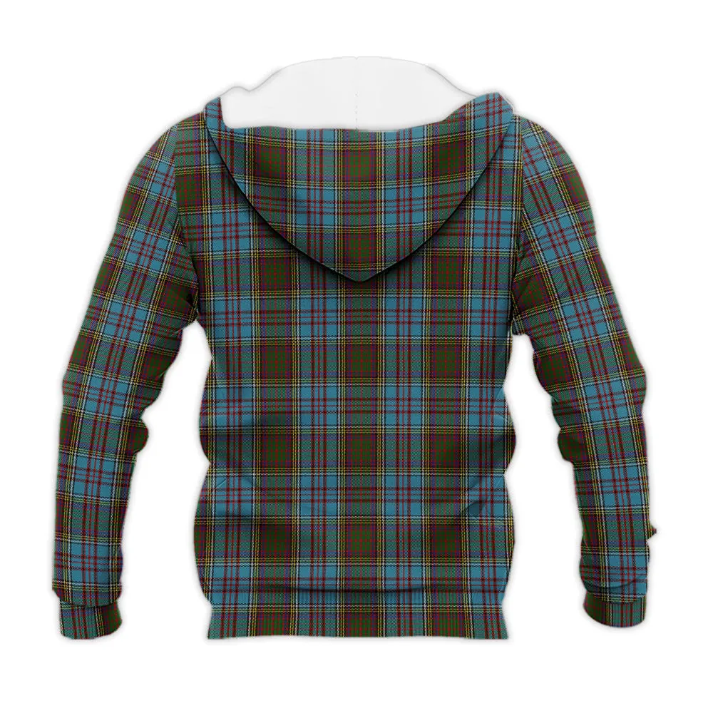 Anderson Tartan Knitted Hoodie