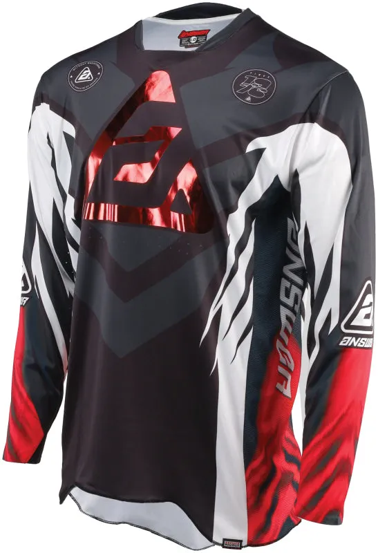 Answer 25 Elite Xotic Jersey Crimson/Black Youth - Medium