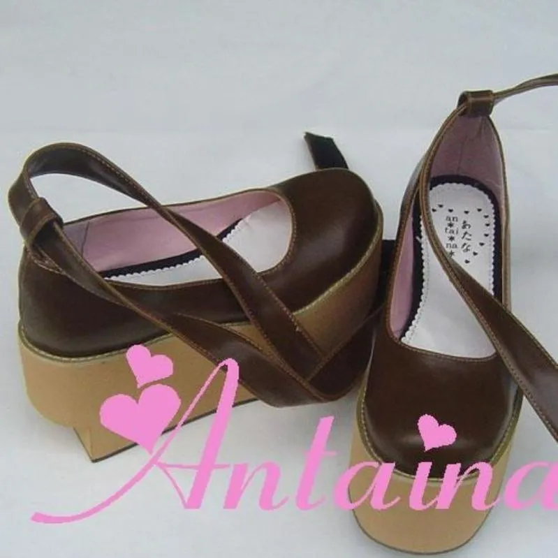 Antaina~Wedding Lolita Platform Shoes Bridal Shoes Multicolor