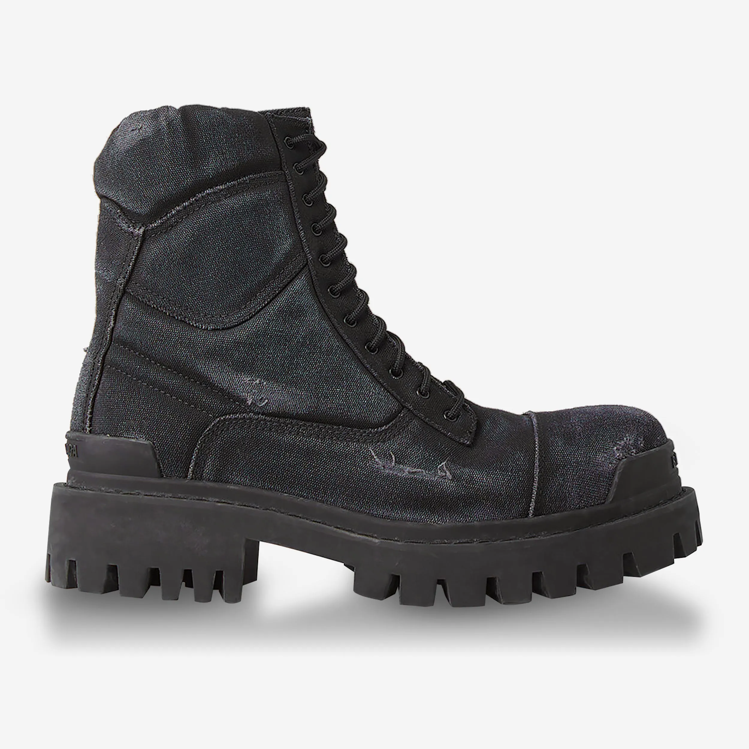 Balenciaga Combat Strike Canvas Boot