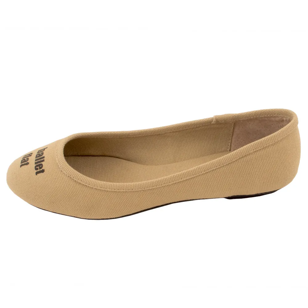 Ballet Flat | Khaki