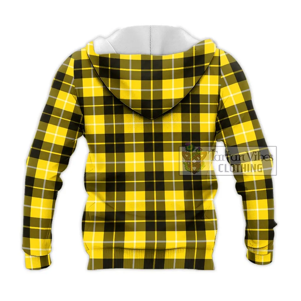 Barclay Dress Modern Tartan Knitted Hoodie with Family Crest DNA In Me Style