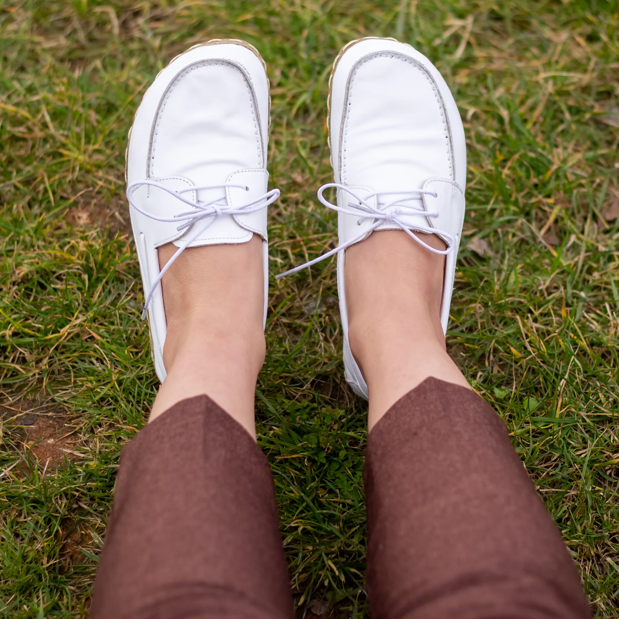 Barefoot Minimalist Shoes White for Women