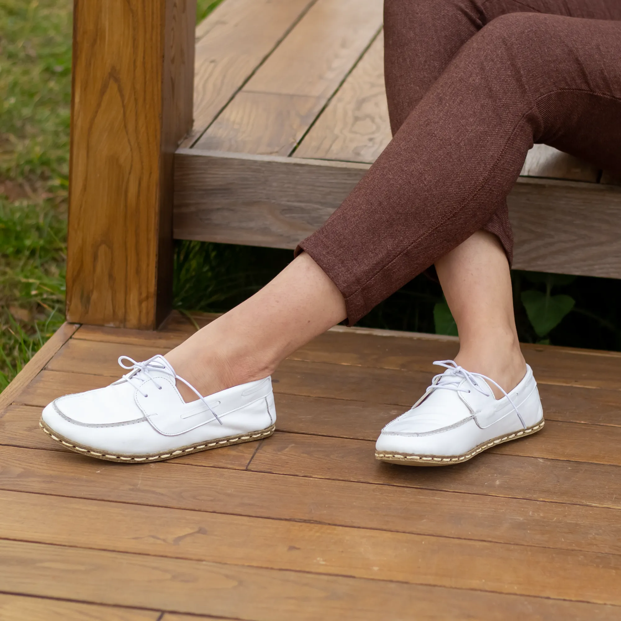 Barefoot Minimalist Shoes White for Women