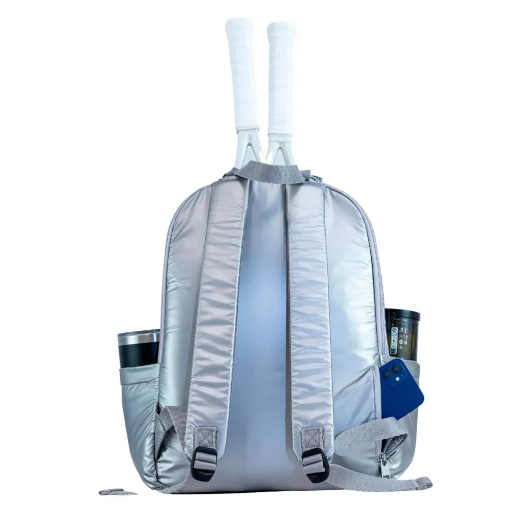 Baseliner Tennis Backpack Silver