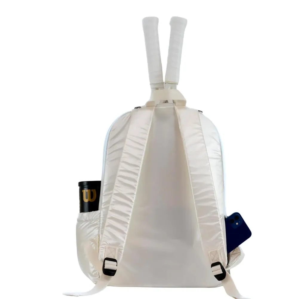 Baseliner Tennis Backpack White