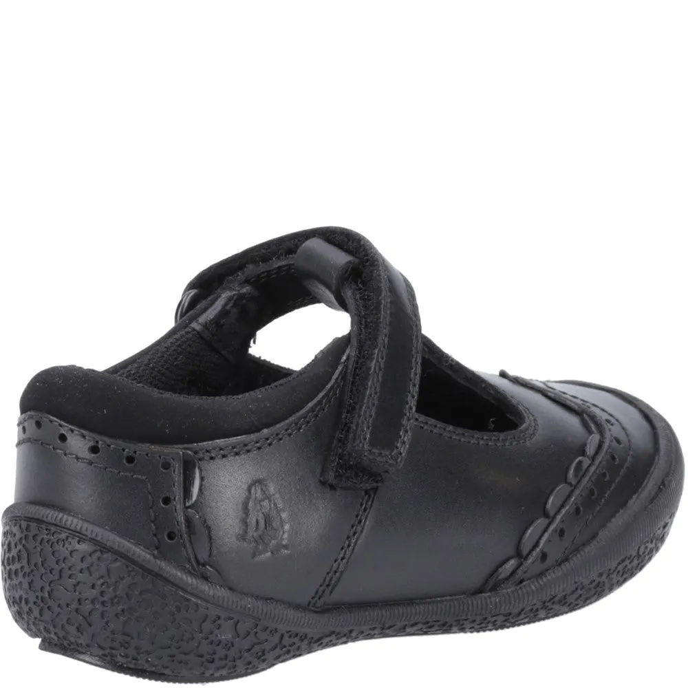 Black Mabel Infant School Shoes