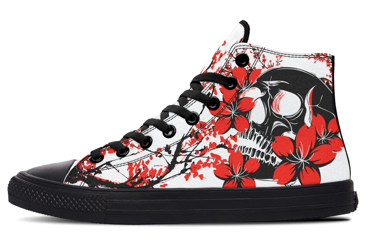 Black Skull Red Sakura