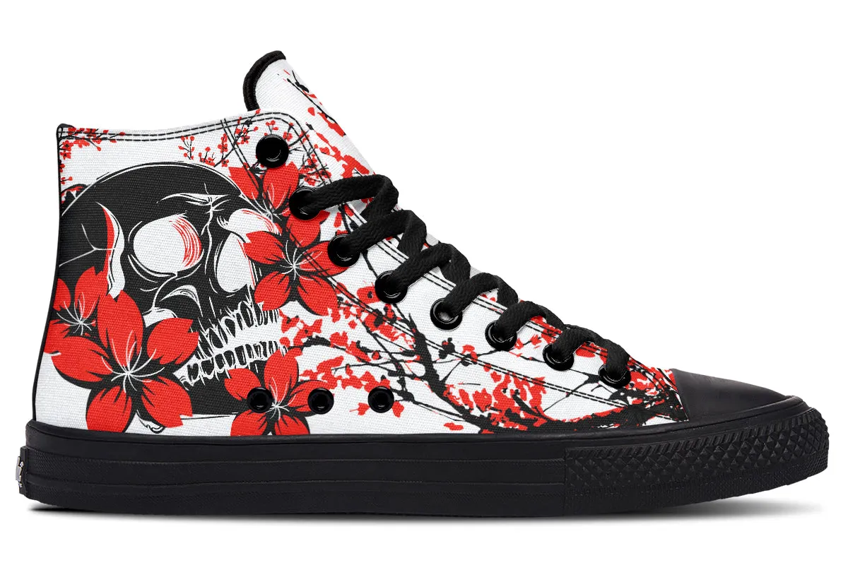 Black Skull Red Sakura