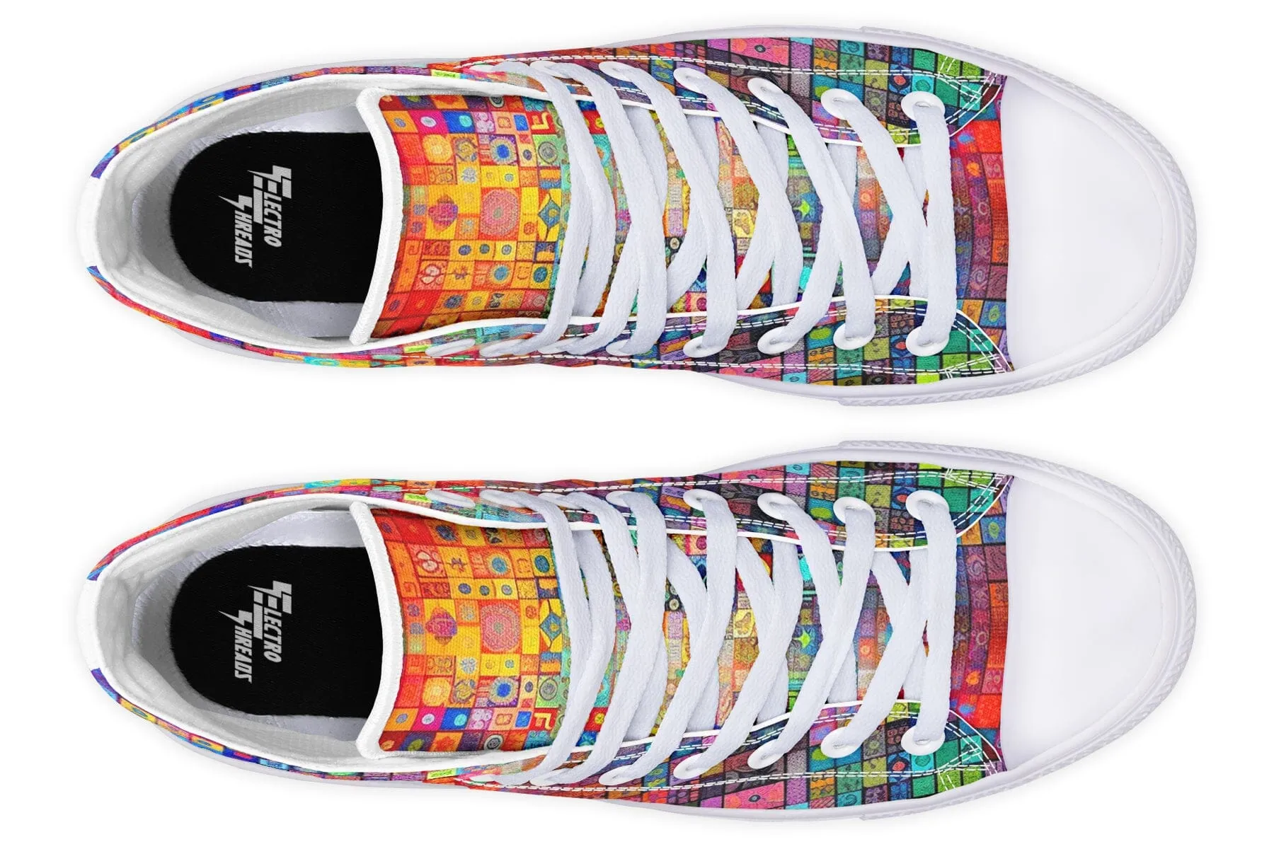 Blotter Fuzz High Top Shoes