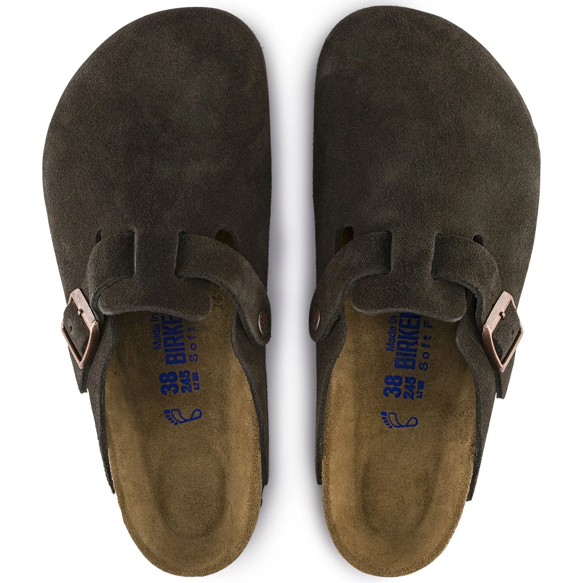 Boston Soft Footbed Suede Leather