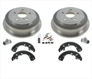 Brake Drums Brake Shoes Using (1) Upper Spring For Dodge Dakota 2005