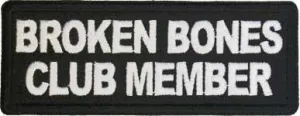 Broken Bones Club Member Patch