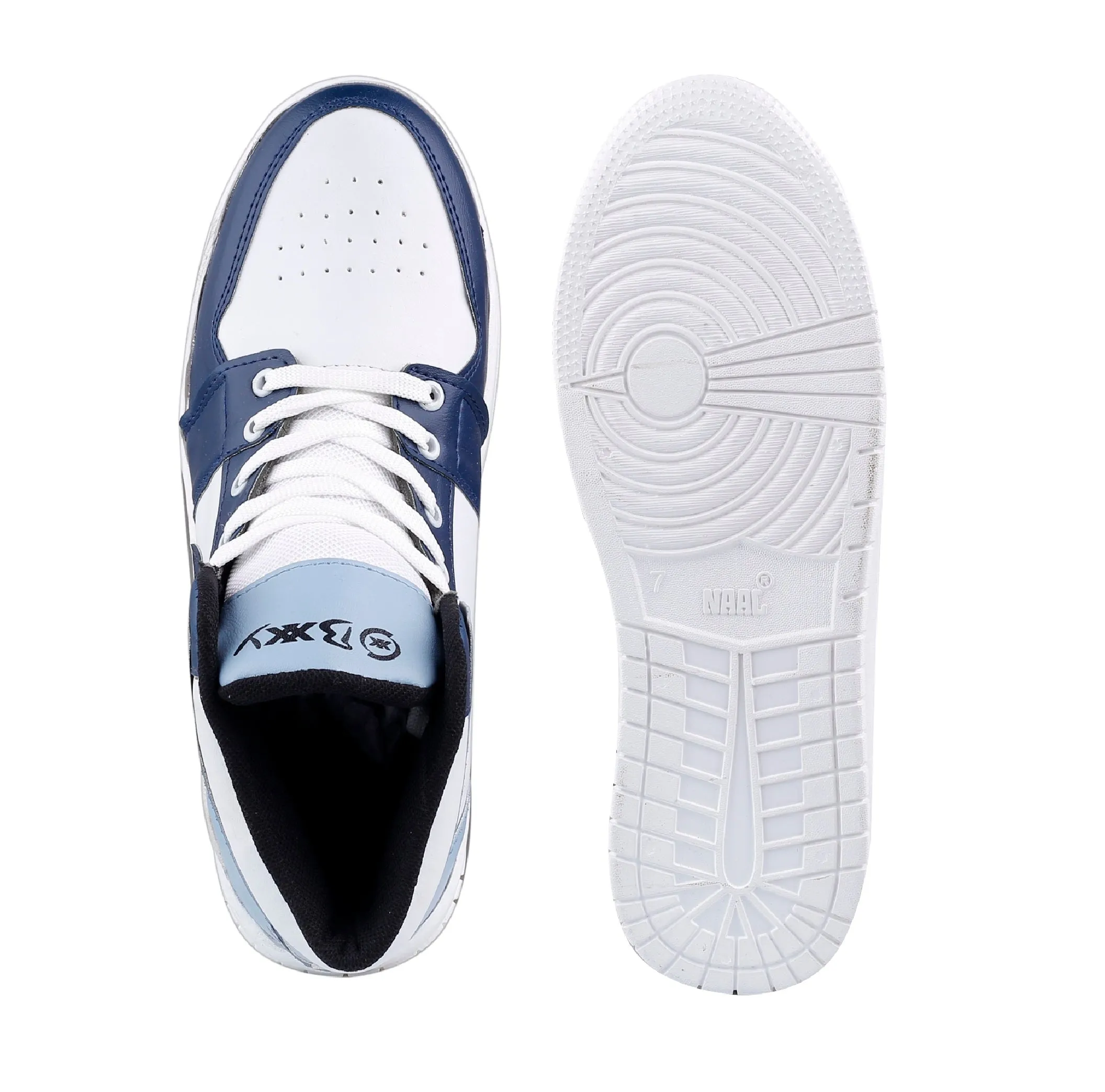 Bxxy's Comfortable Ankle Lace-up Casual Shoes for Men