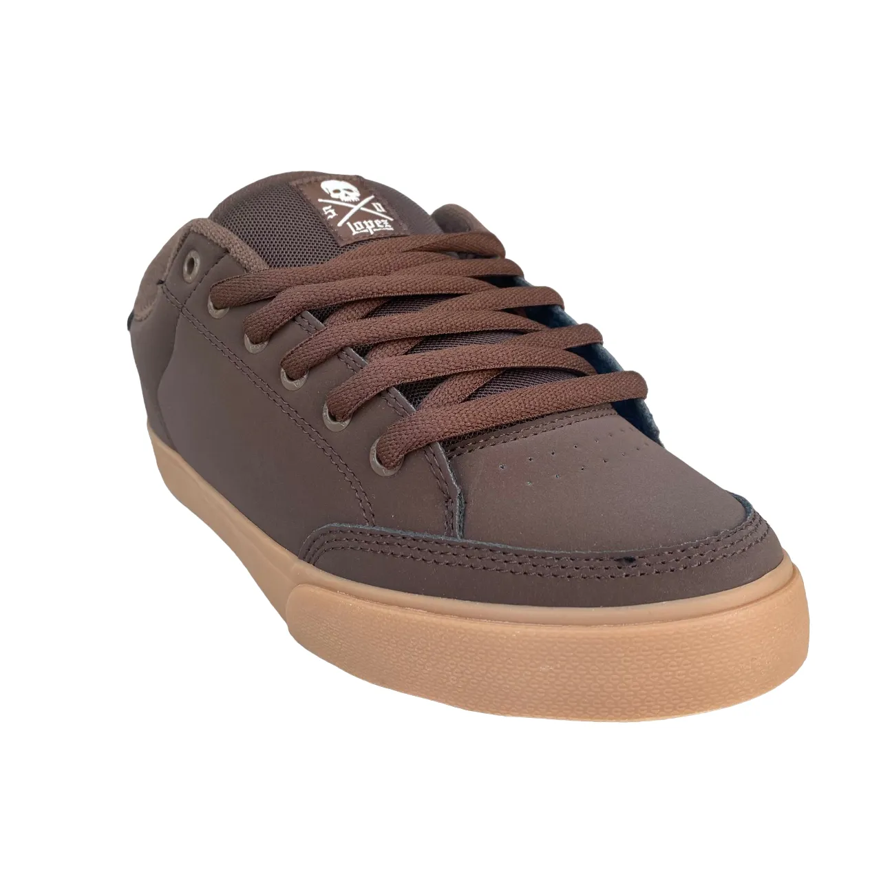 C1RCA scarpa sneakers da skateboard Adrian Lopez AL50 GYGM grigio caramello terriccio caramello