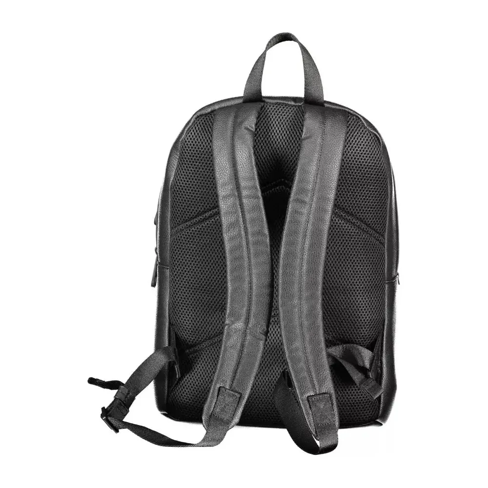 Calvin Klein Black Polyethylene Men Backpack