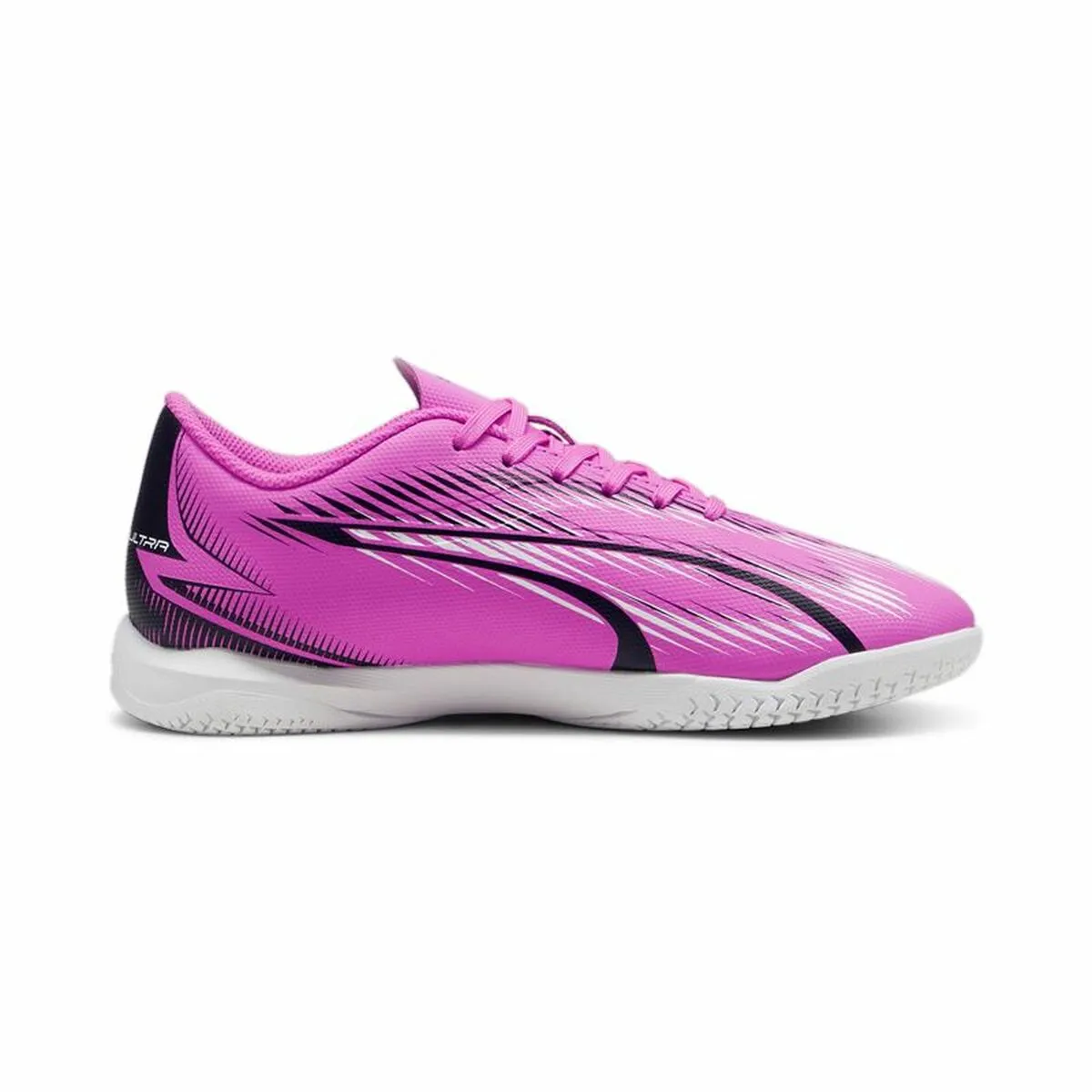 Children's Indoor Football Shoes Puma Ultra Play White Dark pink Children's Unisex