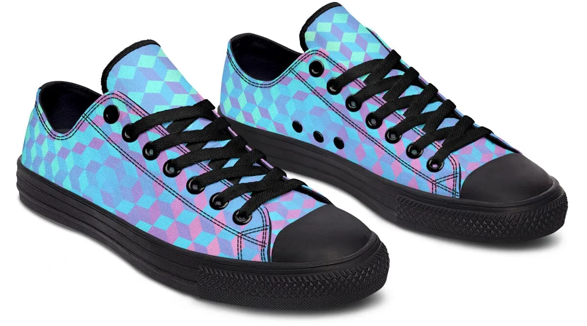 Colorful 3D Low Top Shoes