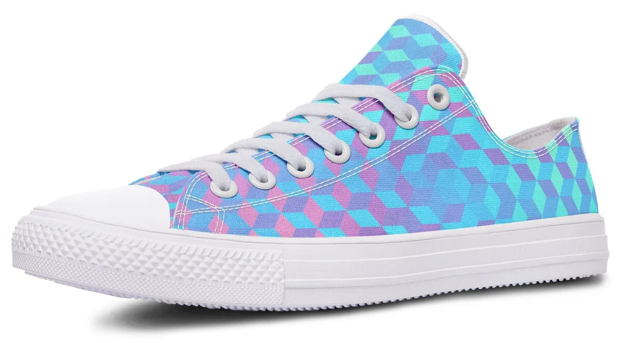 Colorful 3D Low Top Shoes