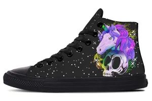 Colorful Unicorn And Skull