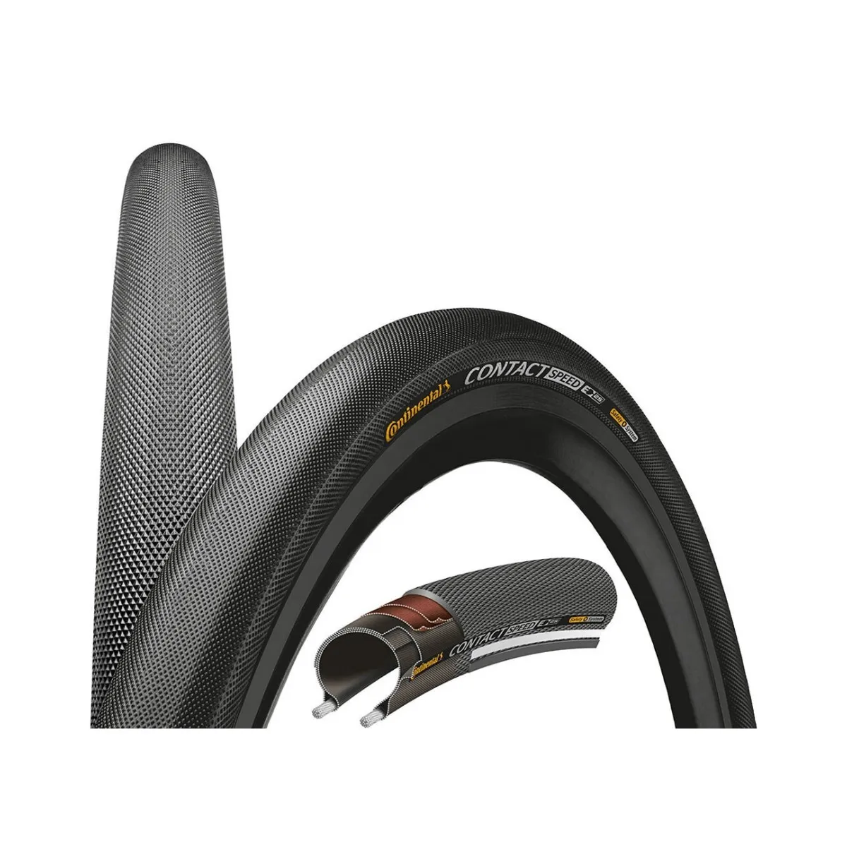 Continental Contact Speed 20x1.10 Rigid Black Tire