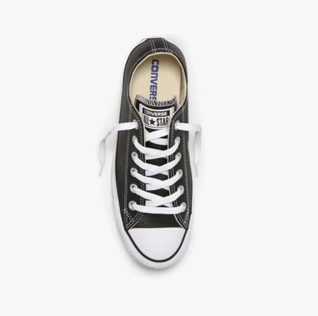 Converse Chuck Taylor All Star Classic Black/White Leather Low Top 132174C