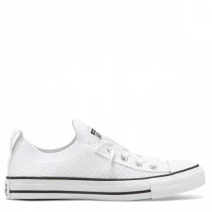 CONVERSE WOMEN'S CHUCK TAYLOR ALL STAR SHORELINE KNIT SLIP LOW TOP WHITE SHOE