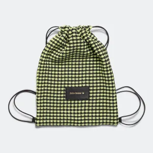 Crochet Gym Bag x Wales Bonner - Frozen Yellow/Night Brown