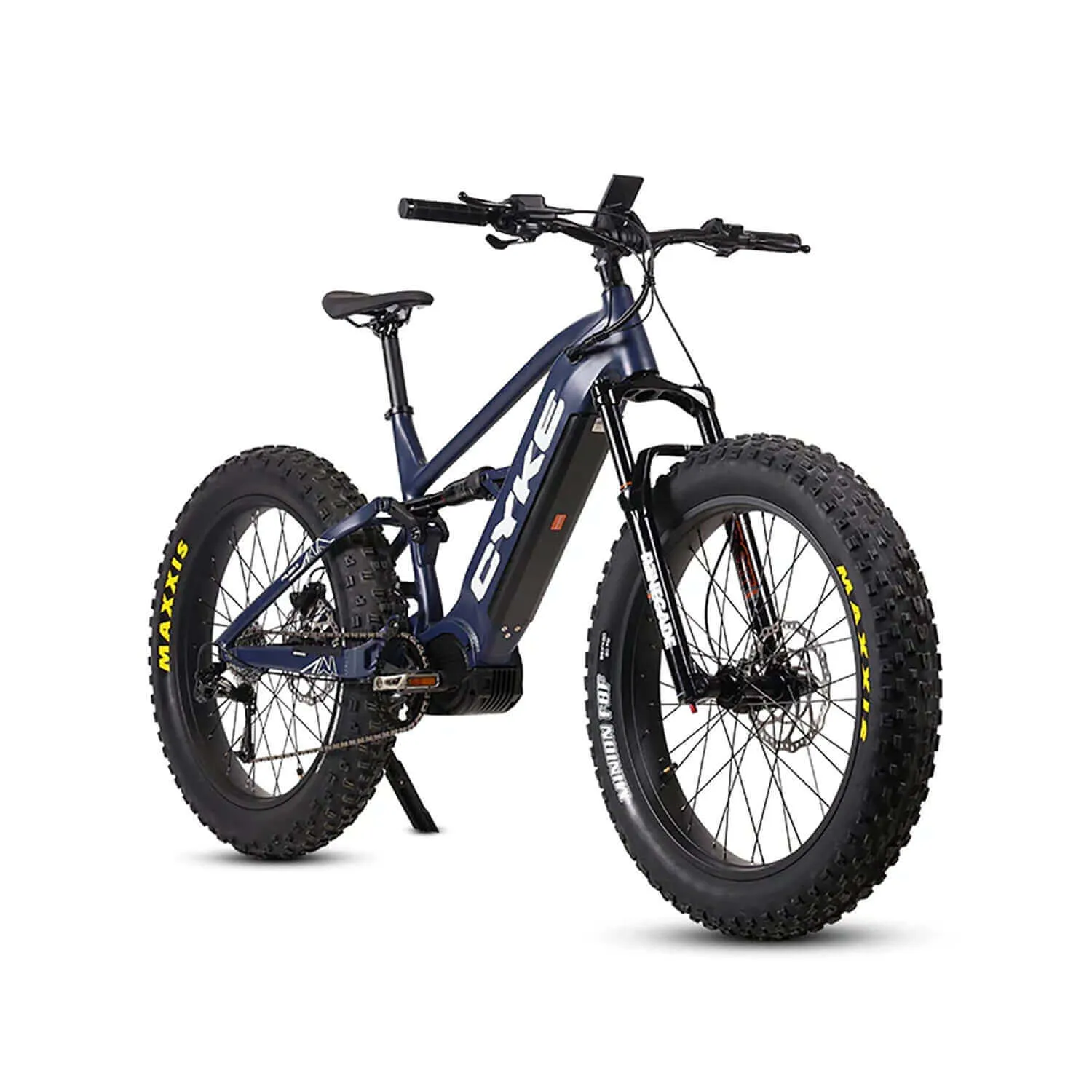 CYKE Falcon-X Full Suspension Mid Drive Fat Tire Electric Bike