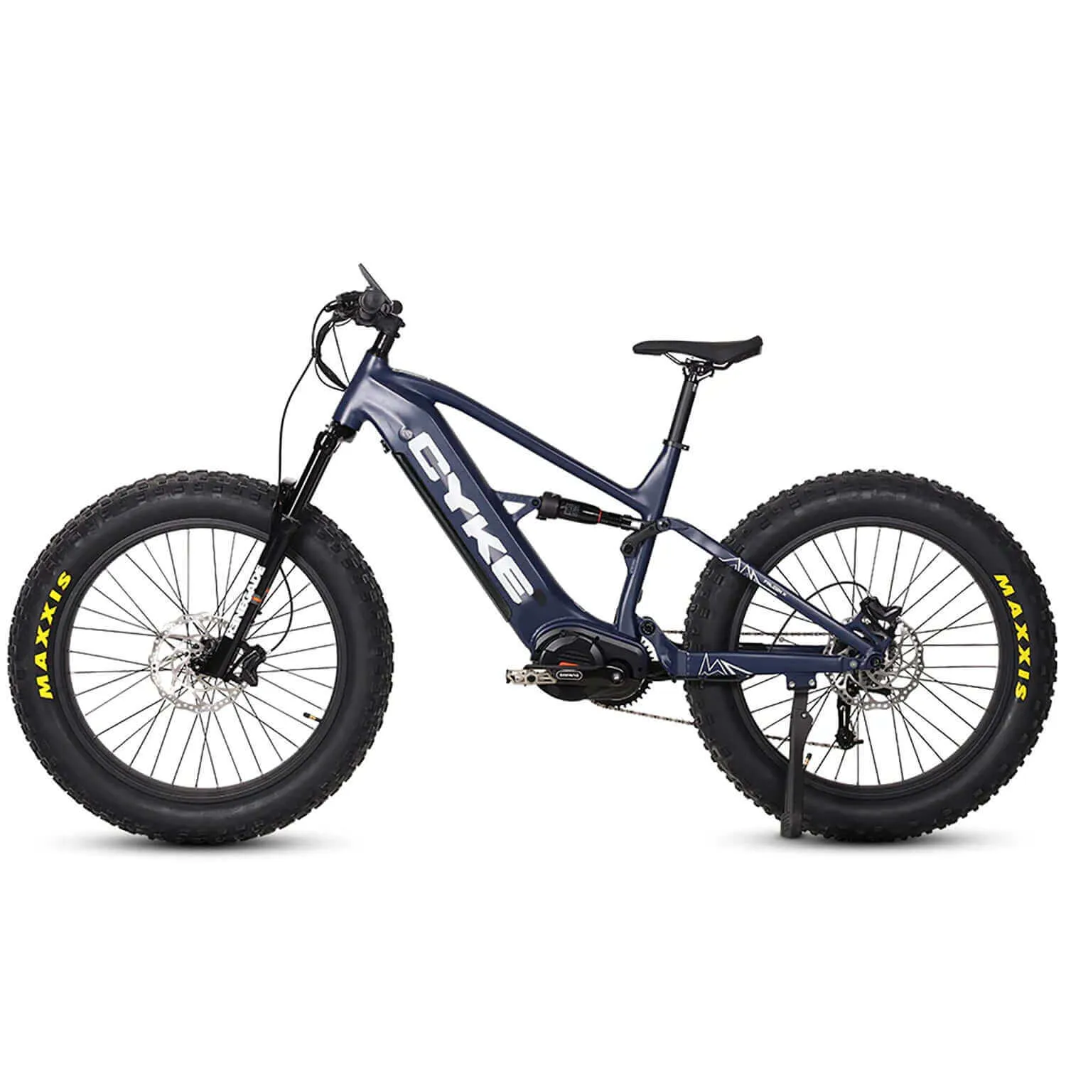 CYKE Falcon-X Full Suspension Mid Drive Fat Tire Electric Bike