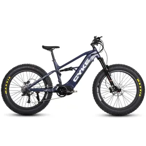 CYKE Falcon-X Full Suspension Mid Drive Fat Tire Electric Bike