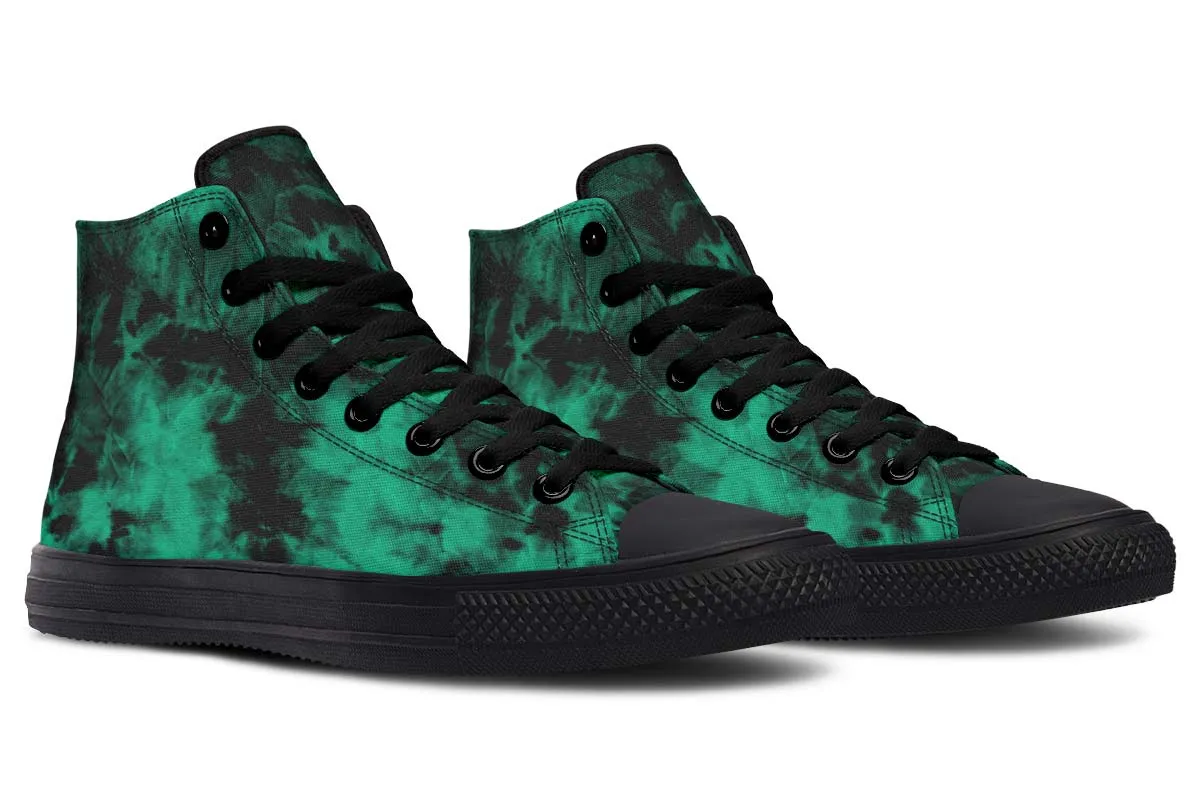 Dark Green Tie Dye