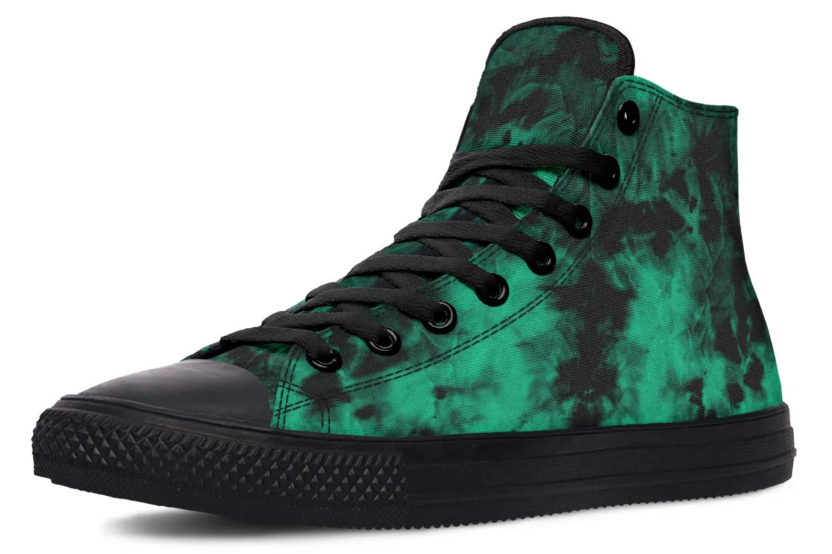 Dark Green Tie Dye