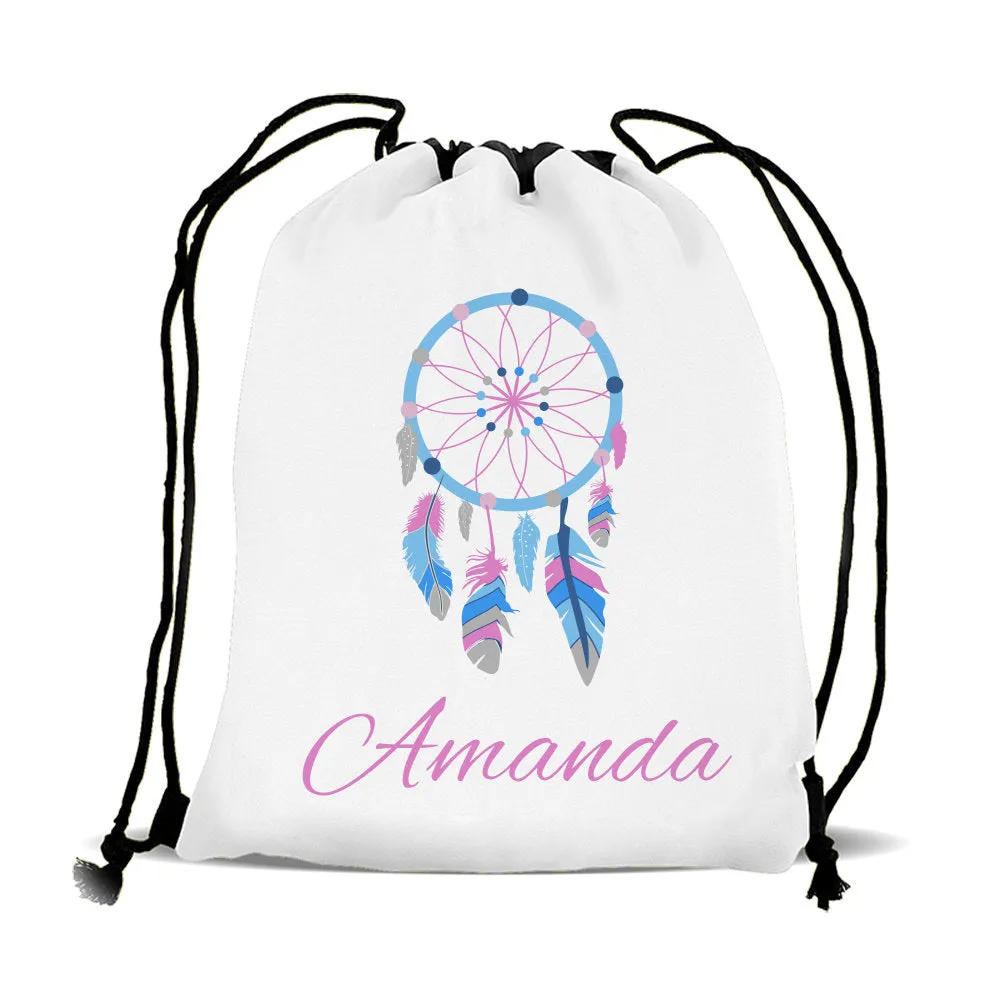 Dream Catcher Drawstring Sports Bag