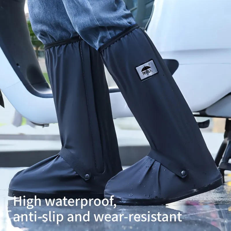 Durable Waterproof Shoe Covers for Men and Women