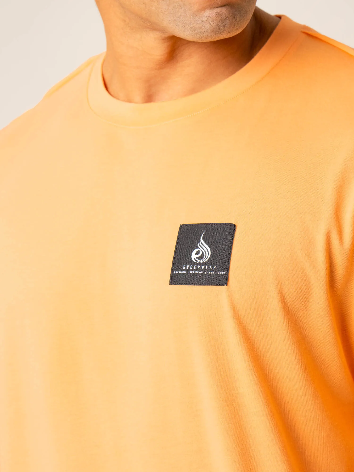 Dynamic Oversized T-Shirt - Orange Sherbet